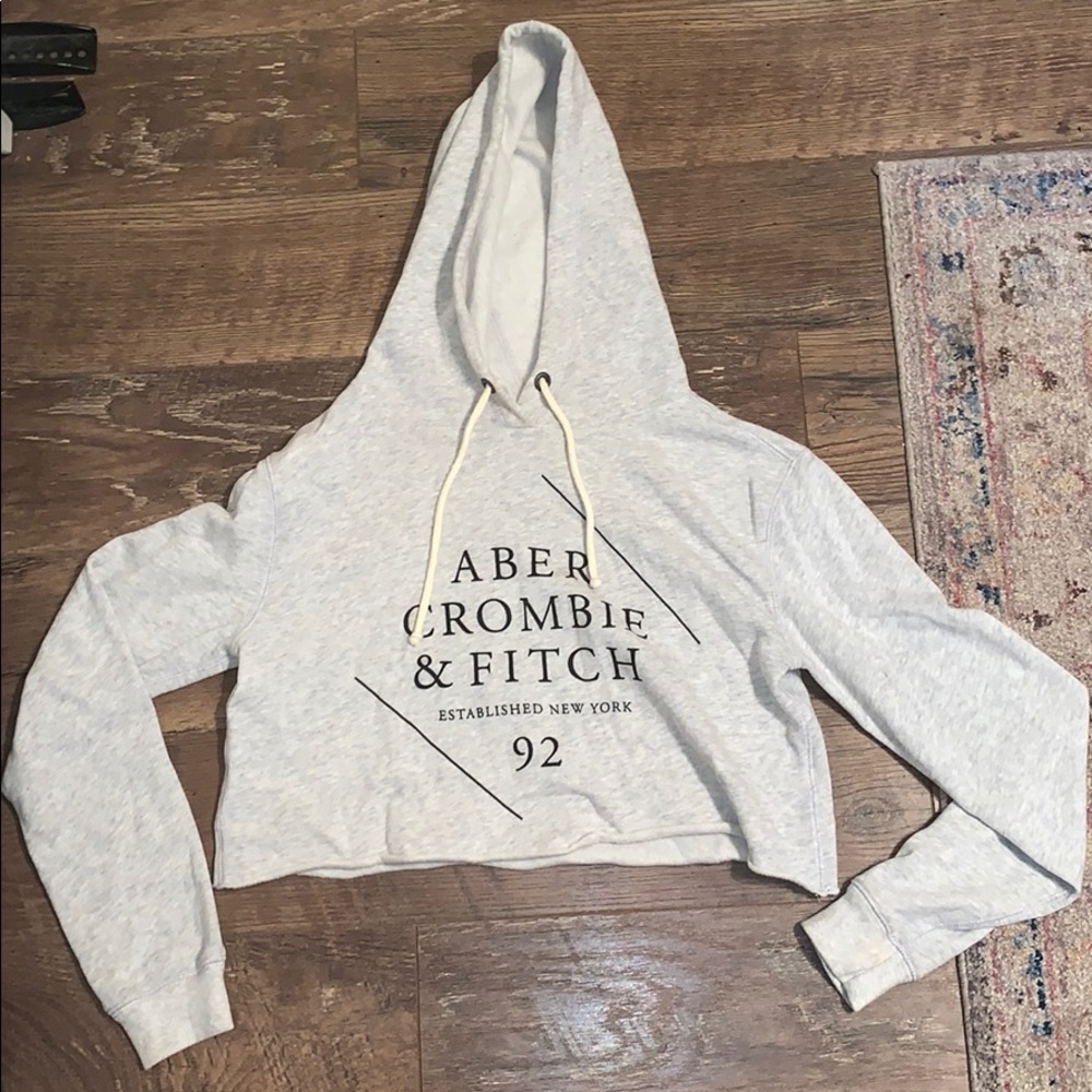 Abercrombie and Fitch cropped hoodie